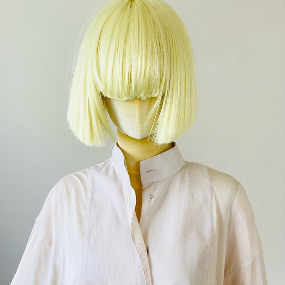 Stella McCartney Vintage Rare Runway Neutral Beige Tunic Top SZ 2/38 - Picture 8 of 14